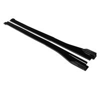 Side Skirts Cars For Mazda 6 2004-2015 Car Side Skirt Extension Rocker Plate Lip Separator Bumper Abs Matte Black Step 6Pcs(Gloss Black)