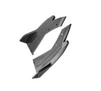 Side Skirts Cover Auto Tuning Access For A4 B8 Car Rear Bumper Diffuser Splitter Spoiler Canards(Carbon Look)