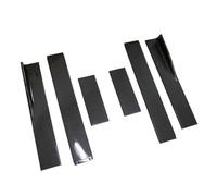Side Skirts Edge Guards For A3 For A4 For A5 For A6 For A7 For A8 For Q5 For Q7 RS5 RS6 RS7 S3 S4 Side Skirt Universal Extension Splitters Apron Lip Splitter Winglet(86.6in Carbon Look)