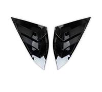 Side Skirts Edge Guards For Accord 10th Gen 2018 2019 2020 Car Rear Quarter Side Window Louvers Scoop Windshield Cover Trim 2pcs/Set(Glossy Black)