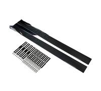 Side Skirts Edge Guards For Infiniti Q50 Q60 Q70 G37 G35 2013-2022 All Models 78.7" Side Skirt Splitter Spoiler Lip Rocker Panel Extensions Body Kit(Carbon Fiber)
