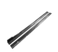 Side Skirts Extension For A3 8Y A3L Sedan Hatchback Sportback 2022 2M Car Side Skirt Extension Plate Lip Separator Bumper 2.18M Racing Spoiler(Carbonfiber 2.18m)