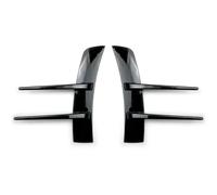 Side Skirts Extension For Benz W177 A180 A200 A250 A260 A35 2018-2022 Front Bumper Canards Spliters Side Splitter Air Vent Trim Spoiler(Glossy Black)