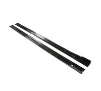 Side Skirts Extension For Tesla For Model 3 For Y 8PCS 2m/2.2m Universal Side Skirt Extension Rocker Plate Lip Separator Bumper(Carbon Fiber)