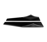 Side Skirts For A6 2005-2022 Side Skirts Bumper Spoiler Protective Panels Anti-crash Diffuser Lip Protector Accessories(Matte Black)