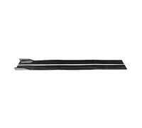 Side Skirts For Benz 1Pair 2M Universal Side Skirts Extension Rocker Panels Lip Splitters ABS Car Exterior Accessories Car Styling(B-Model Carbon Fiber)