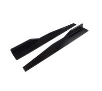 Side Skirts For Cars Universal 2piece Car Side Skirts Lip Kits For Sedan Coupe Hatchback Glossy Black ABS Blade Style Spoiler Exterior Styling(B 86CM)