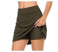 Side Skirts for Cars Universal for Active Performance Skirt Tennis Sport Running Women's Lightweight Skort Skirt Snow Skirt for Jacket (Army Green, M)