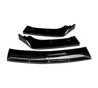 Side Skirts For CRV 2012 2013 2014 2015 2016 Car Front Bumper Lip Body Kit Spoiler Chin Plate Car Side Skirt Splitter Diffuser (Color : Gloss Black)