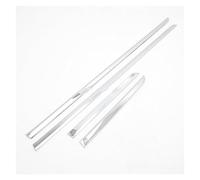 Side Skirts For Subaru For Forester 2013 2014 2015 2016 2017 2018 Chrome Door Side Line Strip Body Skirt Molding Trim Sticker Car Styling Accessories