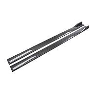 Side Skirts For Toyota Universal Side Skirts Extension Diffuser Bodykit Exterior Accessories Car Styling(200cm Carbon)