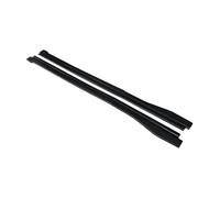 Side Skirts Scratch Protector Side Skirts Extensions Bumper Door Lip Splitters Winglet For Kia For Rio K5 2011 2012 2013-2019 Car Accessories(Matte Black)
