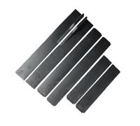 Side Skirts Splitter Lip 6PCS For Toyota For Corolla For Camry For Sienna 86 For Scion For FR-S Side Skirt Extension Rocker Plate Winglet Lip Side Step Skirt(Carbonfiber 2.2m)