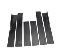 Side Skirts Splitter Lip 78.7"/86.6" Side Skirt Extension Winglet For BMW F10 F11 F32 F33 F36 F30 F80 G30 G31 5 SERIES E61 X5 E70 X6 E71 X1 Side Step Skirt(86.8IN Black)