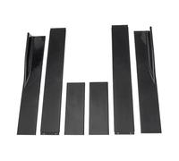 Side Skirts Splitter Lip 78.7"/86.6" Side Skirt Extension Winglet For BMW F10 F11 F32 F33 F36 F30 F80 G30 G31 5 SERIES E61 X5 E70 X6 E71 X1 Side Step Skirt(78.7IN Black)