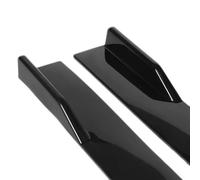 Side Skirts Splitter Lip 78.7"/86.6" Side Skirts Extension Rocker Panels Lip Splitters For Chevy For Chevrolet For Camaro SS Side Step Skirt(78.7in Black)