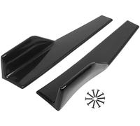 Side Skirts Splitter Lip For A3 A4 B6 A6 C6 A5 B7 Q5 C5 8P Q7 TT C7 A1 Q3 S3 A7 B9 8L A8 Side Skirt Body Kit Spoiler Car Accessories Side Step Skirt(Glossy Black)