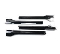 Side Skirts Splitter Lip For Jeep For Grand For Cherokee For Srt For Srt8 For Trackhawk For Summit 2014-2017 2018 2019 2020 Side Skirt Extension Side Step Skirt(Glossy Black)