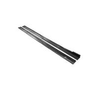Side Skirts Universal 8PCS 2.18m/2m Car Side Skirts Fenders Splitter Bumper Sports For BMW Styling(2.18m Carbon Fiber)