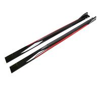 Side Skirts Universal For Opel Car Styling Side Skirts Extension Diffuser Bodykit Exterior Car Accessories(220cm Black Red)