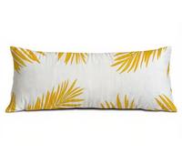 Side Sleeper Pillow Cover Yellow Cushion Covers 24 x 72 in Body Pillow Cover, Leaf Large Bolster Pillowcase, Velvet Improve Sleep Quality, for Side Back Sleepers, Maternity & Pregnancy Support B-7266