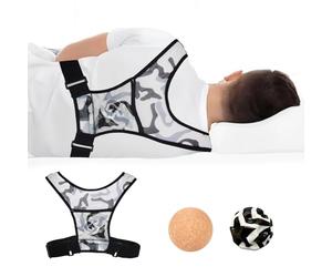 Side-Sleeping Trainer for Side Sleep, Anti Snoring Solution, Stop Snoring and Reduce The Risk for Sleep Apnea,Camouflage