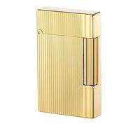 Side Slide Ignition Trench Lighter, Suitable for Men Father Husband Gift Collection, Windproof Butane Torch Cigar Lighter Classic Vintage Elegant Soft Flame Brass Lighter,(G)
