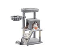 Side Slope Cat Tree, Light Grey