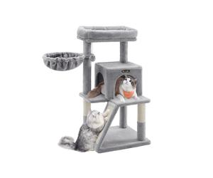 Side Slope Cat Tree, Light Grey