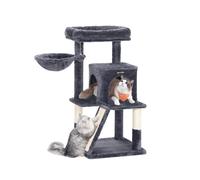 Side Slope Cat Tree, Smoky Grey