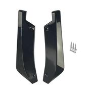 Side Spoiler 2Pcs Universal Car Rear Bumper Lip Spoiler Diffuser Splitter Scratch Protector Universal for Durable Lightweight with 6 Screws Car Body Spoiler(1)