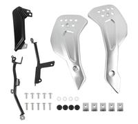Side spoiler accessories Motorcycle Engine Spoiler Belly Pan Lower Fairing Mounting Bracket For Trident 660 2021 2022 2023(Color-b)