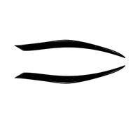 Side Spoiler Body Kit 2Pcs Headlight Spoiler Eyelids Head Light Lamp Eyebrow Cover Trim Car Accessories Compatible With Seat For Leon For MK2 2005 2006-2012