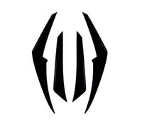 Side Spoiler Body Kit Car Front Bumper Crosswind Side Wind Splitters Tuning Car Accessories Compatible With 1 Series F70 2 Series F74 M 2024 2025(Glossy Black)