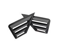 Side Spoiler Car Rear Side for Vent Quarter Window Louver Cover Sticker for Toyota for CHR 2016 2017 2018 2019 2020 2021 Car Body Spoiler(Carbon texture)