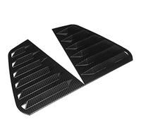 Side Spoiler Car Rear Window Louver Shutter Side for Vent Cover Trim 2x for VW for GOLF MK7 MK7.5 20142019 GTI/GTD/R MODELS Car Body Spoiler(Carbon Fiber Look)