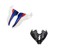 Side Spoiler Cowl For S1000 S1000RR 2019 2020 2021 2022 2023 2024 Bright blue white red Front Upper Fairing Headlight Cowl Nose Panel