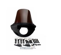 Side Spoiler Cowl For Sportster B10-2001 Universal 5.75" Motorcycle Headlight Front Cowl Headligth Touring Sport Fairing 35-49mm s