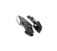 Side Spoiler Front Fairing For Ducati 899 1199 1299 959 Panigale 1198 1098 848 V2 V4 V4S Motorcycle Mirror Adjustable Rotating Rearview Wing Spoiler Fairing(Black)