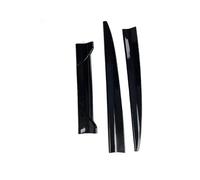 Side Spoilers For A3 A4 A5 A6 Rear Tail Trunk Lip Car Racing Sedan Wing Spoiler Trim(Model-A Black)