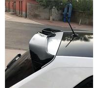 Side Spoilers For VW For POLO MK6 2019 2020 2021 2022 To Up Spoiler ABS Material By Carbon Fiber Glossy Black(No Paint)