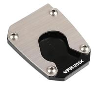 Side Stand Enlarge Motocycle Kickstand Foot For H&onda VFR1200X DCT CROSSTOURER 2012-2021 Side Stand Enlarge Extension Plate Support Pad Extension Pad(BLACK 1)