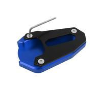 Side Stand Enlarge Motocycle Side Stand Foot For Suzuki SV650 SV650X Gladius SFV650 Kickstand Extension Enlarger Support Plate Parking Pad Extension Pad(BLUE)