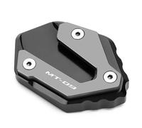 Side Stand Enlarge Motocycle Side Stand Foot For Y&amaha MT-09 2014-2025 Extension Pads Enlarge Kickstand Support Plate Expander Footpad Extension Pad(Titanium)