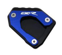 Side Stand Enlarge Motorcycle Kickstand Extension Plate For B&MW G310R 2017-2019 Foot Side Stand Base Enlarge Pad Support Plate Footpad Extension Pad(BLUE)