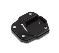 Side Stand Enlarge Motorcycle Kickstand Foot For B&MW C400X C400GT K51 2019-2023 Side Stand Extension Pad Support Plate Enlarge Stand Footpad Extension Pad(BLACK 1)