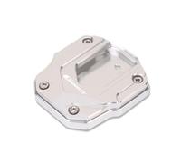 Side Stand Enlarge Motorcycle Kickstand Foot For B&MW C400X C400GT K51 2019-2023 Side Stand Extension Pad Support Plate Enlarge Stand Footpad Extension Pad(Silver1)