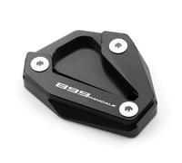 Side Stand Enlarge Motorcycle Kickstand Foot For Ducati PANIGALE 959 899 1199 1299 V2 2020 Side Stand Enlarge Extension Support Plate Footpad Extension Pad(BLACK 1)
