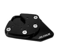 Side Stand Enlarge Motorcycle Kickstand Foot For H&onda NC750X 2014-2020 Side Stand Base Extension Pad Support Plate Enlarged Parking Footpad Extension Pad(BLACK)