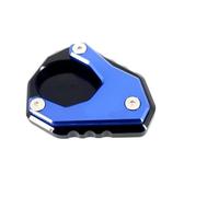 Side Stand Enlarge Motorcycle Kickstand Foot For K&awasaki For ZX-25R Side Stand Extension Pad Support Plate Enlarge Stand Parking Footpad Extension Pad(BLUE)